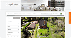 Desktop Screenshot of capivariimoveis.com.br